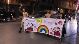 Hundreds join Pride Parade in Thailand