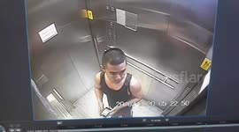 Passenger who wiped saliva inside train station lift in Thailand jailed for 15 days