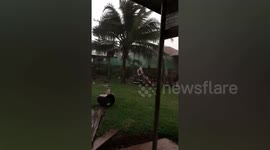 Tropical storm causes flooding in Laos