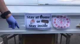 Coffins used to warn Filipinos to stay home during coronavirus pandemic
