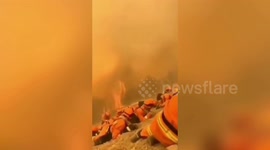 Huge forest fire kills 18 rescuers in southern China