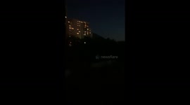 French people locked down in apartments applaud and cheer for medical staff during coronavirus outbreak