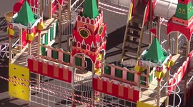 Playground closed as St. Petersburg adopts strict COVID-19 measures