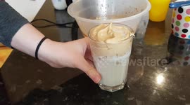How to make that dalgona coffee drink everyone's talking about