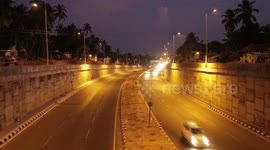 NH 66 Night Timelapse Video, Udupi, Karnataka, India