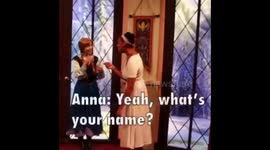 Disney Frozen’s Anna uses sign language