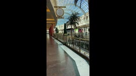 Eerie Huge Shopping Centre empty in the UK during coronavirus lockdown