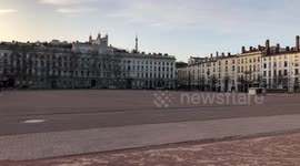Streets of France's second biggest city deserted during coronavirus lockdown