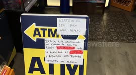 Spain. Barcelona on the first day of quarantine