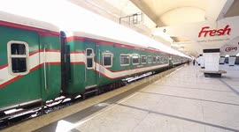 Bangladesh: The overcrowded Kamalapur Railway Station is now silent.