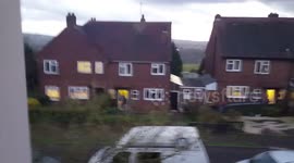 Britons clap for carers whilst under lockdown, fireworks seen in the distance
