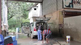 Toyota Innova Car Wash Timelapse Video