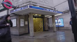 Leicester Square in London deserted during coronavirus lockdown