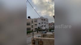 Eerie footage shows deserted street in Jordan during COVID-19 curfew