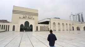 Covid-19 scare: The Overcrowded Dhaka Baitul Mukarram National Mosque Is now empty (part 2)