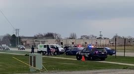 Michigan police chase man in intense and profane pursuit