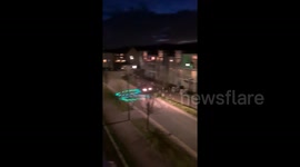 UK street holds balcony rave until police break it up