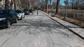 Drone shot shows Montreal streets empty during Coronavirus lockdown