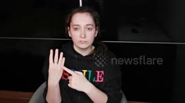 Aspiring teacher in Scotland goes viral teaching British Sign Language