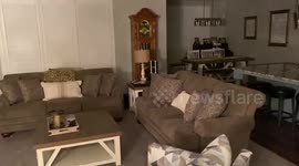 Chilling moment shows the aftershock of a 5.7 magnitude earthquake