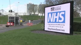 Coronavirus 'hot hub' assessment centre opens at University of Derby, UK