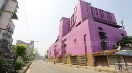 Popular Pir Yamini Market of city of Dhaka is closed now during National lockdown effect covid-19.