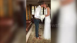 UK couple hold virtual wedding ceremony during coronavirus pandemic