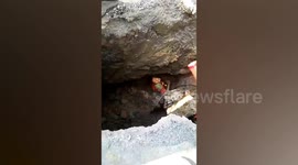 One killed, two injured after construction hole collapses in Thailand