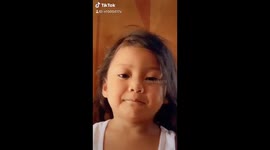 My cute little daughter