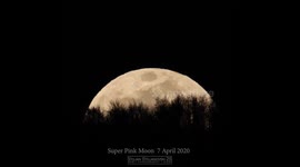Mesmerising video of supermoon rising over Macedonia