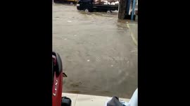 Severe flash floods at Cipanas West Java Indonesia