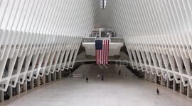 Inside New York's deserted World Trade Center as COVID-19 lockdown continues