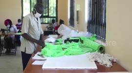 Kenya is making new face masks in the fight against COVID-19