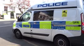 London police have busy time during coronavirus lockdown - Kensington Police Station