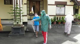 Positive Corona Virus Suspect, Bukittinggi Police Personnel conducts Swab and Rapid Test