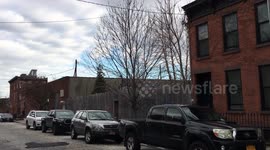 Deserted Brooklyn during New York City's Covid-19 lockdown