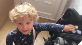Liverpool family holds 'lockdown Easter egg hunt' indoors