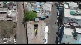 Drone use to Monitor amid COVID-19 in Central India.