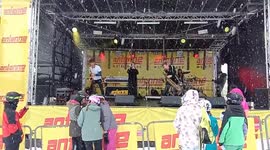 Austria schladming Live Show in the Snow, Romantic Atmosphere Ski and Snowboard