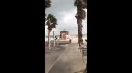 Mini Hurricane Lifts People in the air and knocks them unconscious not for the fainted heart