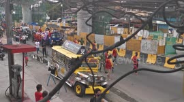 Catholic devotees in the Philippines defy COVID-19 lockdown to carry Jesus Christ statue through streets