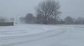 Easter snowstorm hits South Dakota, deposits 5 inches of snow