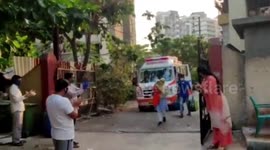 Six-month-old baby who beat COVID-19 receives applause from neighbours in India