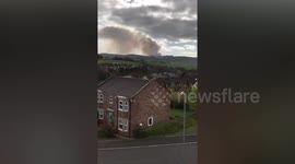 Police hunt arsonists after huge blaze destroys 100 hectares of Northumberland National Park