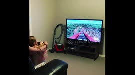 Two sisters get creative with an at home rollercoaster experience