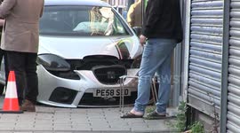 COVID-iot! UK man crashes car into storefront in Derby amid lockdown