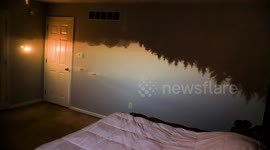 US Redditor recreates sunset in bedroom to cure coronavirus lockdown boredom
