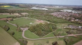Harrowing footage of 50 graves being dug as UK cemeteries struggle with coronavirus crisis