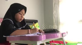 The Indonesia Government applies teaching and learning activities at home to prevent the spread of the corona virus