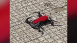 With nationwide lockdown extended, drones come in handy for police in enforcing lockdown in northern India